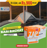 ZAP 70Gsm A4 Printing Paper [1BOX]