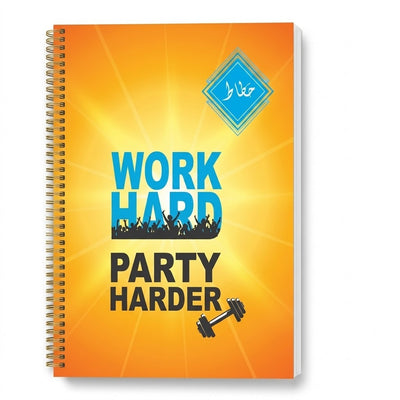 Warq Spiral Work Hard Party Harder [COB][1PC]