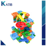 Track Maze Marble Run Race Track Toy Bricks Blocks 98 Pieces Set [PD][1Pc]