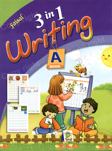 Faisal 3 in 1 Writing Book-A