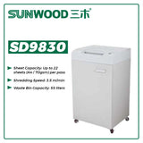 Sunwood SD9830 Paper Shredder [IP]
