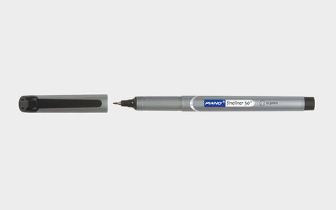 Piano Fineliner Pointer Black [1 Pack] [IS]