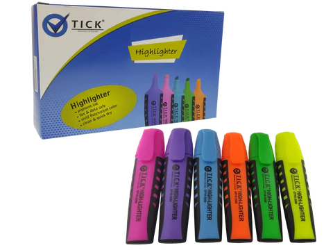 Tick Highlighter Blue [IS][1Box]