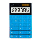 Deli Touch Series Acrylic Keys 12-Digits Desktop Calculator [IP]