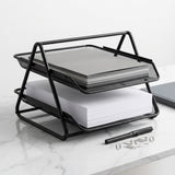 Letter Tray 2 Step Metal Mesh [RS][1Pc]