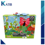 Insect Party Jumbo Floor Puzzle 35'Pcs[PD][1Set]