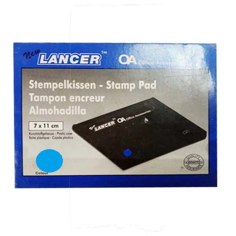 New Lancer Blue Stamp Pad 7x11 [IS][1Pc]