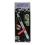 Picasso Grip Ball Pen Black[IS][1Box]