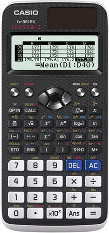 Original Casio fx-991EX Scientific Calculator for Cambridge Students 552 Functions [IP][1Pc]