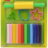 Clay Dough Toy Tool Set, Handmade Diy Creative 3D Color[PD][1Set]