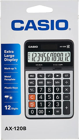 Casio Calculator AX-120B [Original][IP][1Pc]