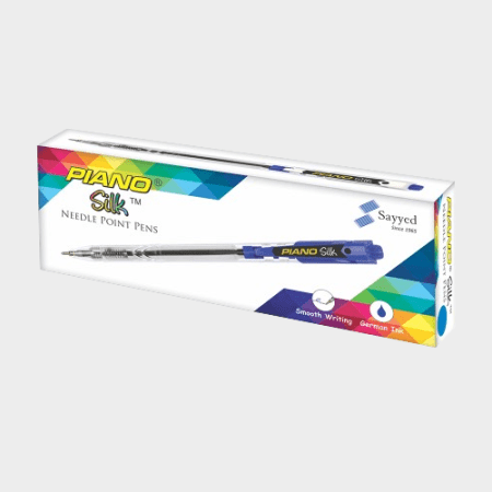 Piano Silk Ballpoint Pen - Black [IS][1Box]