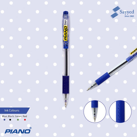 Piano Point 0.8 Ball Pen - Blue [IS]