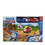 Train Tracks Cartoon Play Set For Kids [PD]