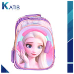 Frozen Girl Printed School Bag For Kids [PD][1Pc]