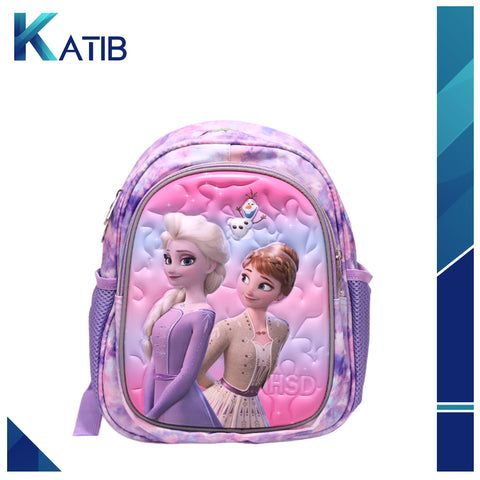 Disney Frozen Theme School Bag Purple [1Pc] [PD]