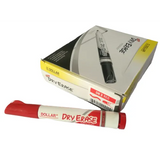 Dollar Round Tip Dry Erase Board Marker 2mm RED [IS][1Box]