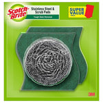 Scotch Bright Stainless Steel Spiral [IP][1Pc]