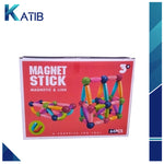 Magnetic Sticks 3D Building Rods and Balls for Building For Kids 64 Pieces[1Pc][PD]