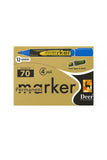 Deer M70 Permanent Marker black [IS][1Box]