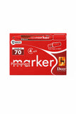 Deer M70 Permanent Marker Red (PD.) [1Box]