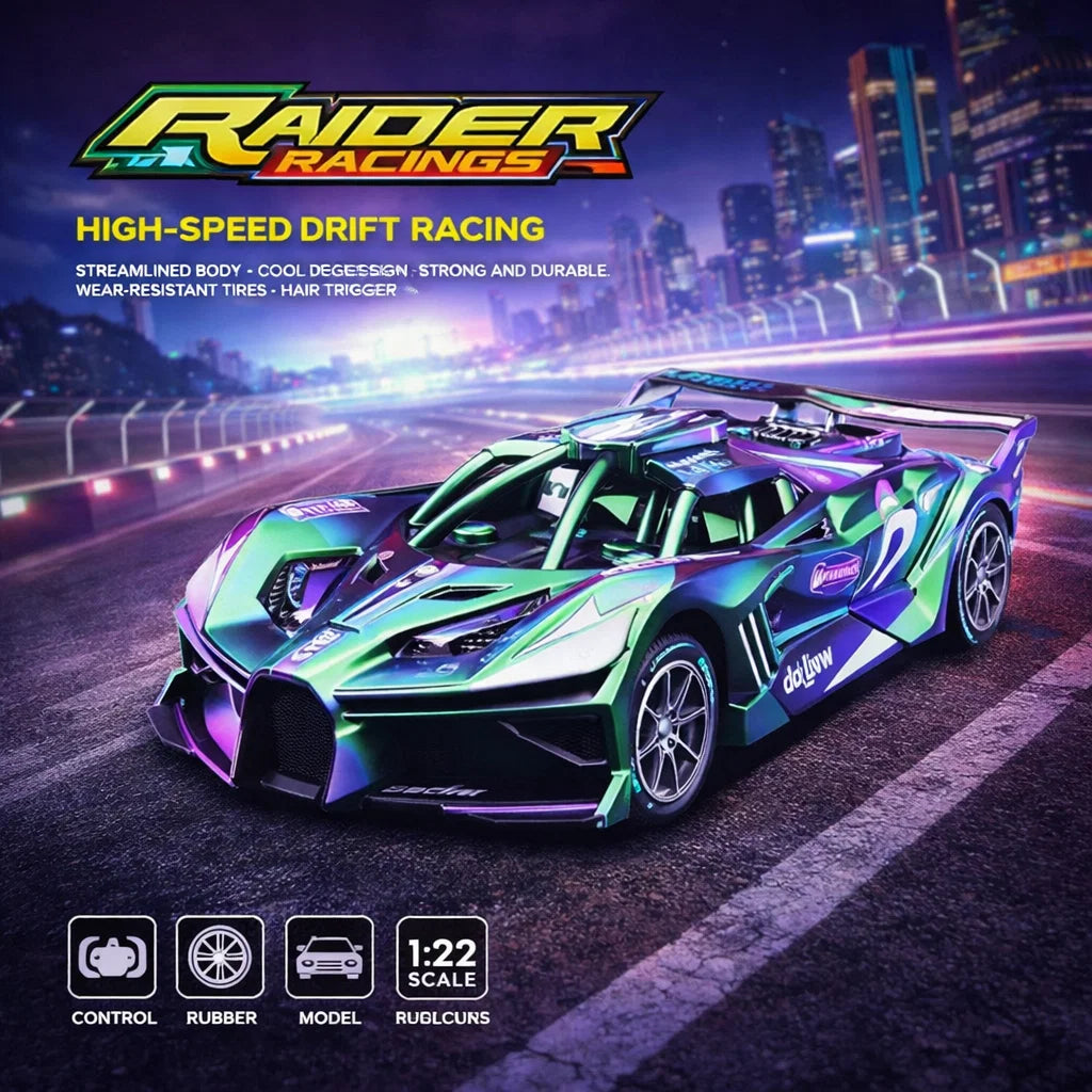 Raider Racing 2.4G R/C Car – 1:22 Scale [PD.] – KATIB - Paper and ...