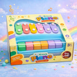 Knock Piano Kids Musical Toy – 2-in-1 Xylophone & Piano Learning Toy [PD.]