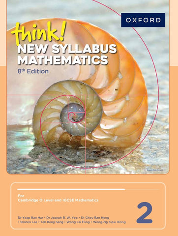 Think! New Syllabus Mathematics Workbook 2 (8th Edition)