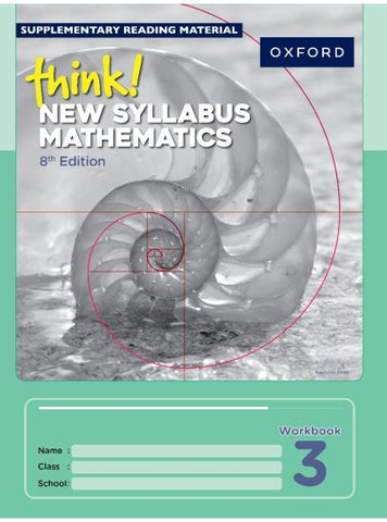 Think! New Syllabus Mathematics Workbook 3 (8th Edition)  [IP]