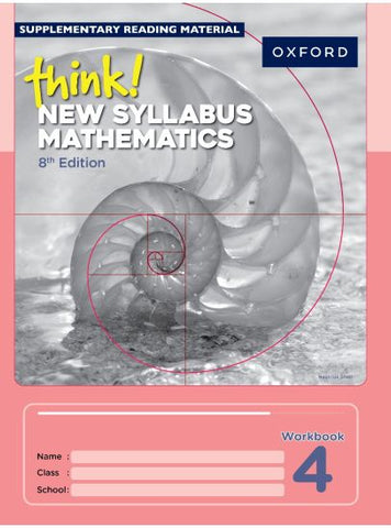 Think! New Syllabus Mathematics Workbook 4 (8th Edition)  [IP]