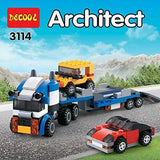 Architect Vehicle Transporter Building Blocks For Kids [PD][1Pc]