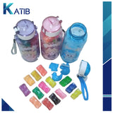 Water bottle for kids with 15 clay 3 mold[1Pc][PD]