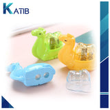 Small Double Hole Pencil Tortoise Sharpener[PD][1Pc]