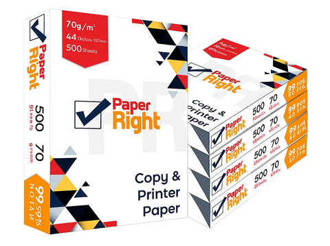 Paper Right 70Gsm A4 Printing Paper [Ream]