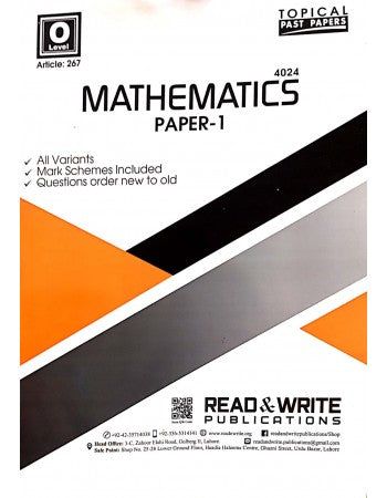 O/L MATHEMATICS PAPER 1 (TOPICAL) (1pec)