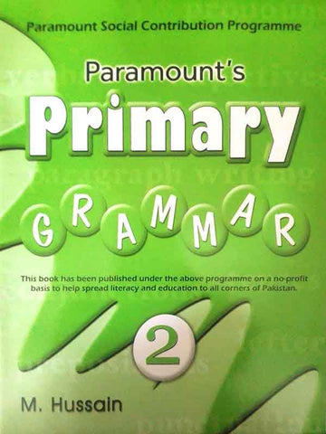 PARAMOUNT PRIMARY GRAMMAR: (PARAMOUNT SOCIAL CONTRIBUTION PROGRAMME) BOOK-2