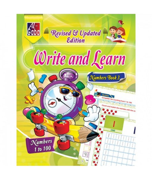 Write and Learn Numbers update Edition Book 3 (1-100)