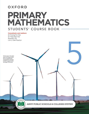 Primary Mathematics Students' Coursebook 5 for APSACS