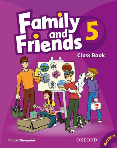 Family and Friends Level 5 Classbook and MultiROM Pack