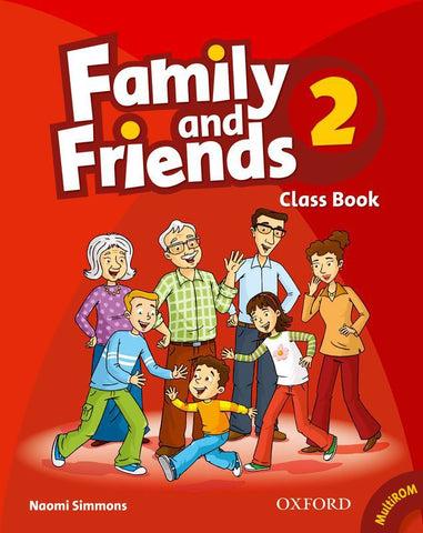 Family and Friends Level 2 Classbook and MultiROM Pack
