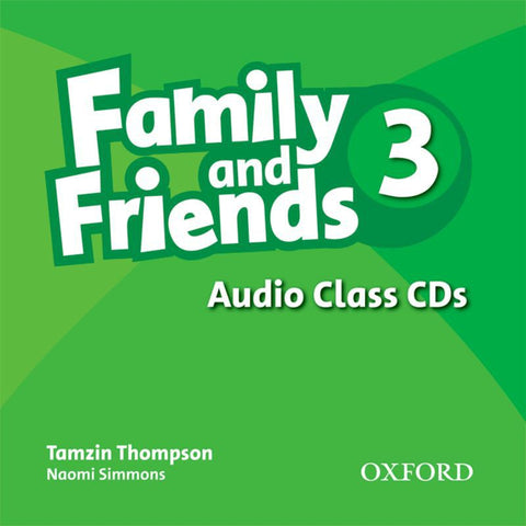 Family and Friends Level 3 Class Audio CD (3)