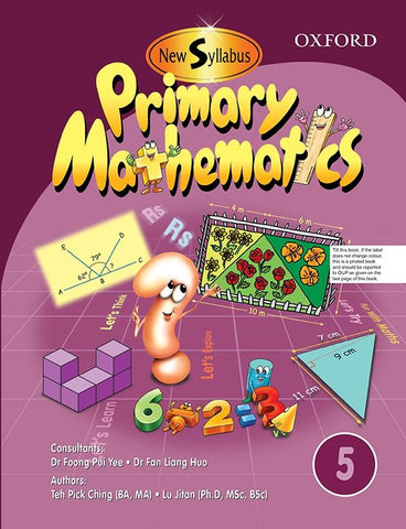 New Syllabus Primary Mathematics Book 5