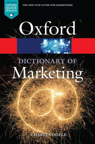A Dictionary of Marketing Fourth Edition
