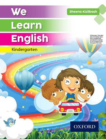 We Learn English Book Kindergarten