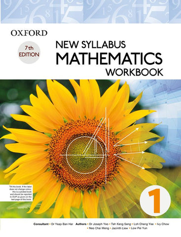 New Syllabus Mathematics Workbook 1
