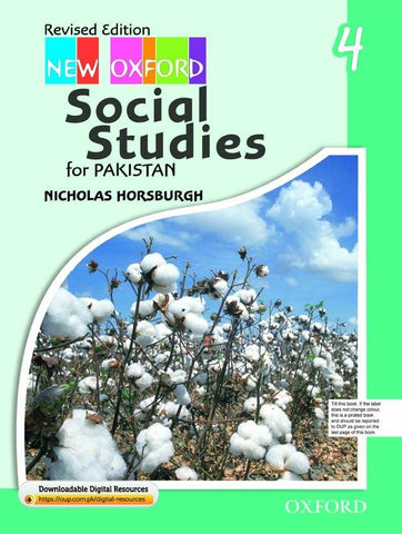 New Oxford Social Studies for Pakistan Book 4 with Digital Content