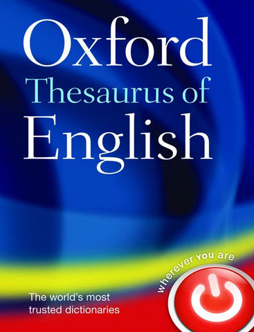 Oxford Thesaurus of English Third Edition