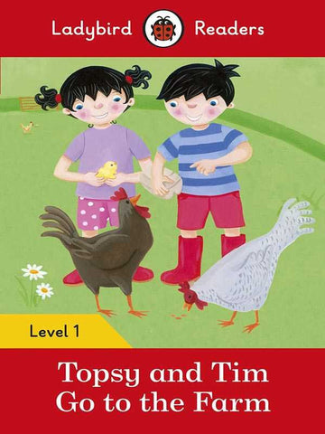 LADYBIRD READERS: LEVEL-1 TOPSY & TIM GO TO THE FARM