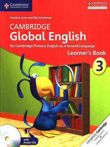 CAMBRIDGE GLOBAL ENGLISH: LEVEL-3 LEARNER BOOK WITH AUDIO CD