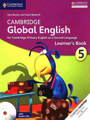 CAMBRIDGE GLOBAL ENGLISH: LEVEL-5 LEARNER BOOK WITH AUDIO CD